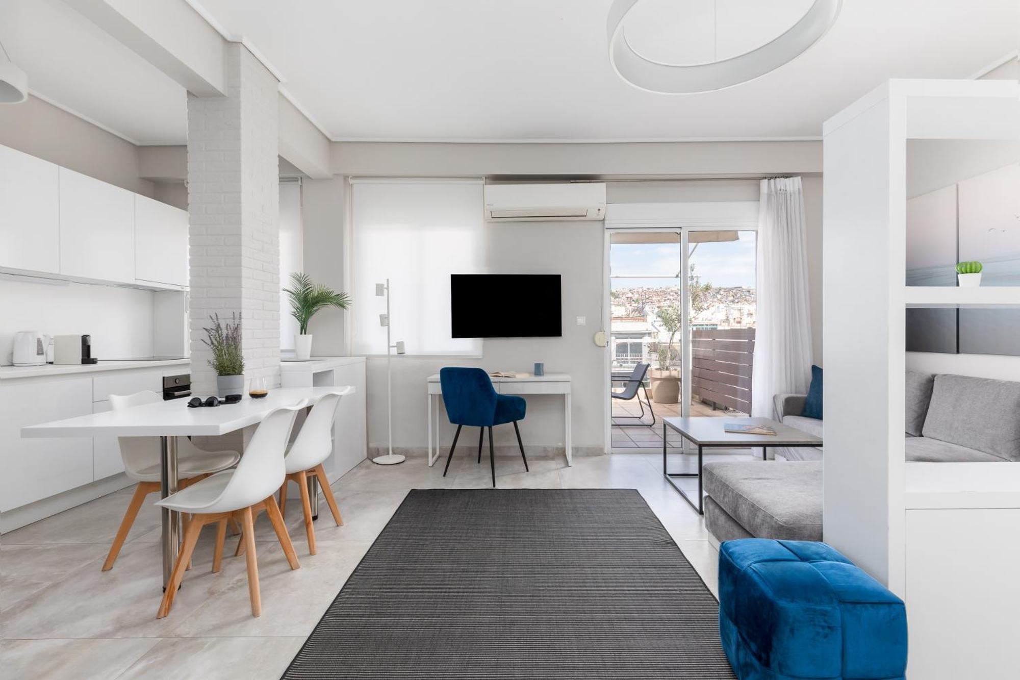 Pearl By Halu!, Penthhouse Suite In The Center Tesalonika Bagian luar foto