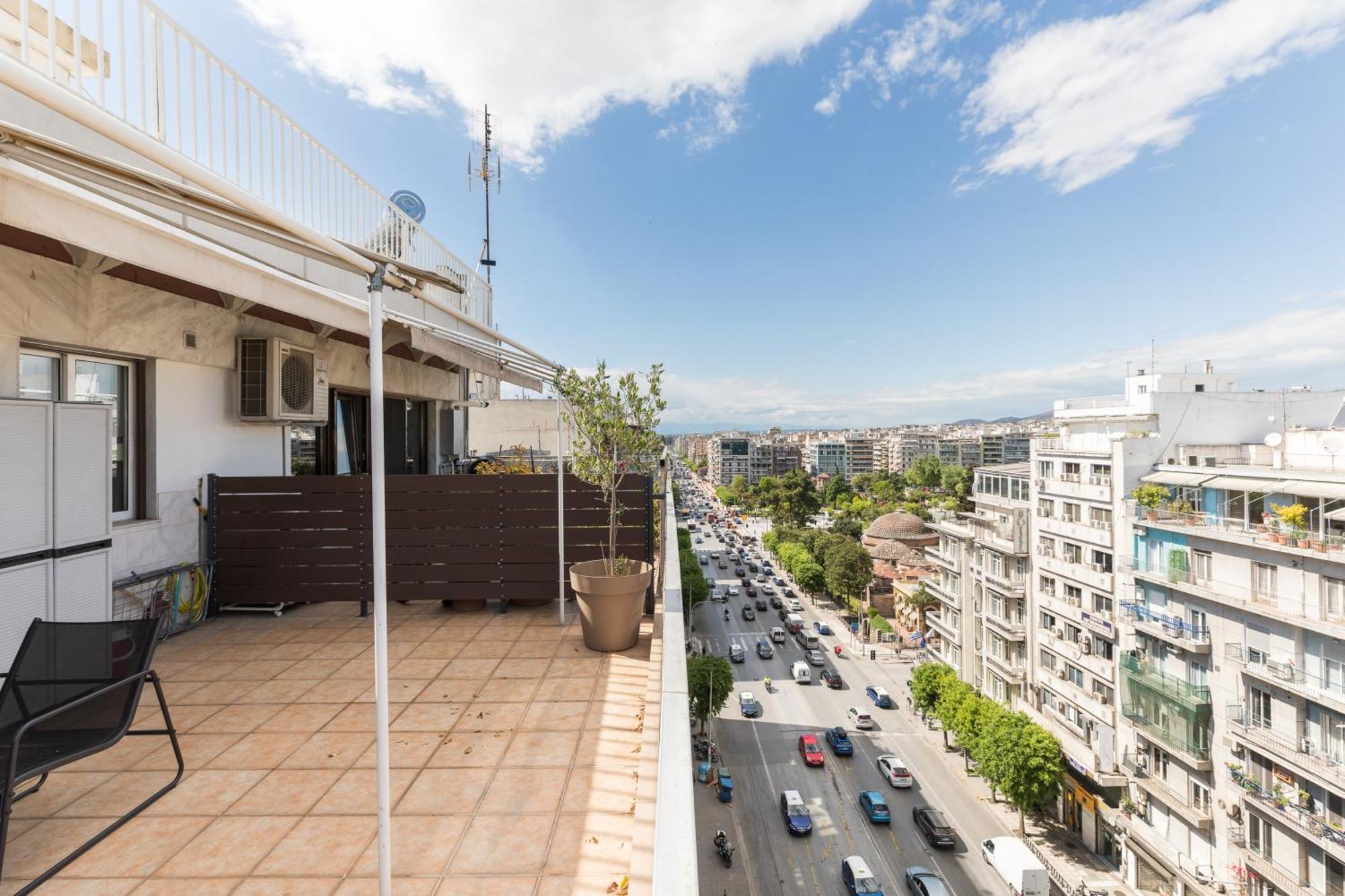 Pearl By Halu!, Penthhouse Suite In The Center Tesalonika Bagian luar foto