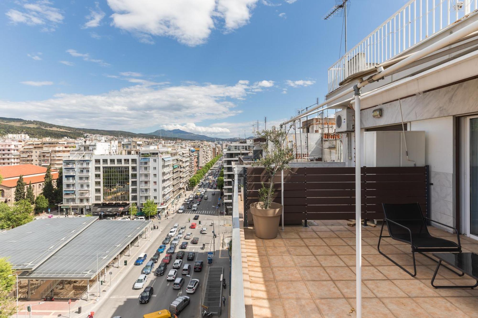 Pearl By Halu!, Penthhouse Suite In The Center Tesalonika Bagian luar foto